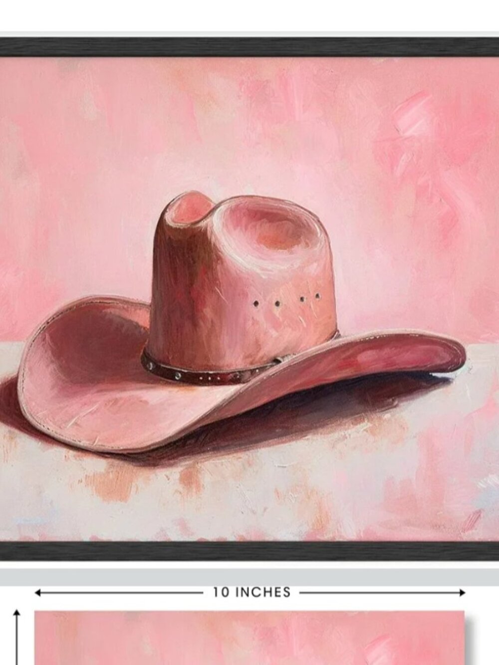 š¤ Set of 2 HAUS AND HUES Cowboy Heart Prints 8x10 Unframed Western Wall Art NWT